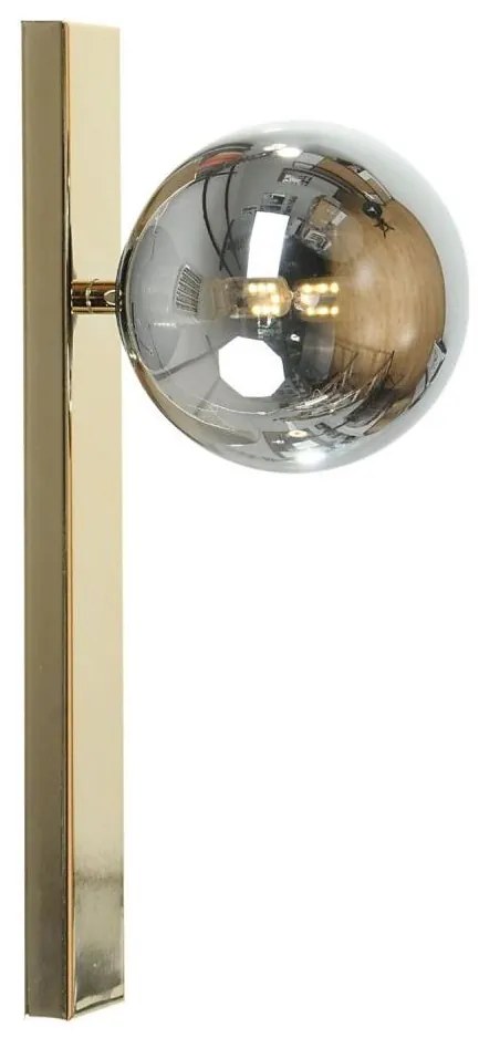 Zuma Line 1217 - Aplică de perete SERENITY 1xG9/8W/230V, auriu/negru fumuriu