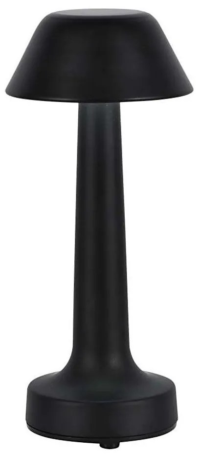 Lampă de birou LED încărcabilă, reglabilă, 1W, 5V, 3000-6000K, neagră