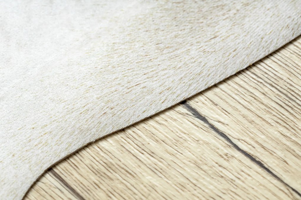 Covor Artificial Cowhide, Vaca G5069-2 alb maro din piele