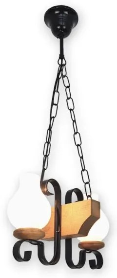 Lustră pe lanț Brilagi QUEEN 2xE14/40W/230V fag