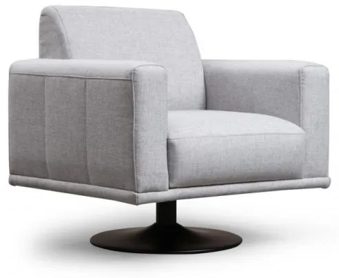 Fotoliu Nikea Turnable Armchair, Alb Murdar