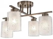 Plafoniera clasica 4 becuri E27 LEXI 955LEXI4/AB ELMARK