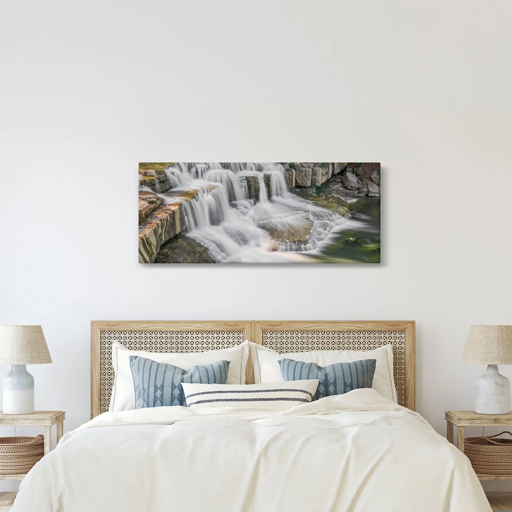 Tablou cu cascade (120x50 cm)