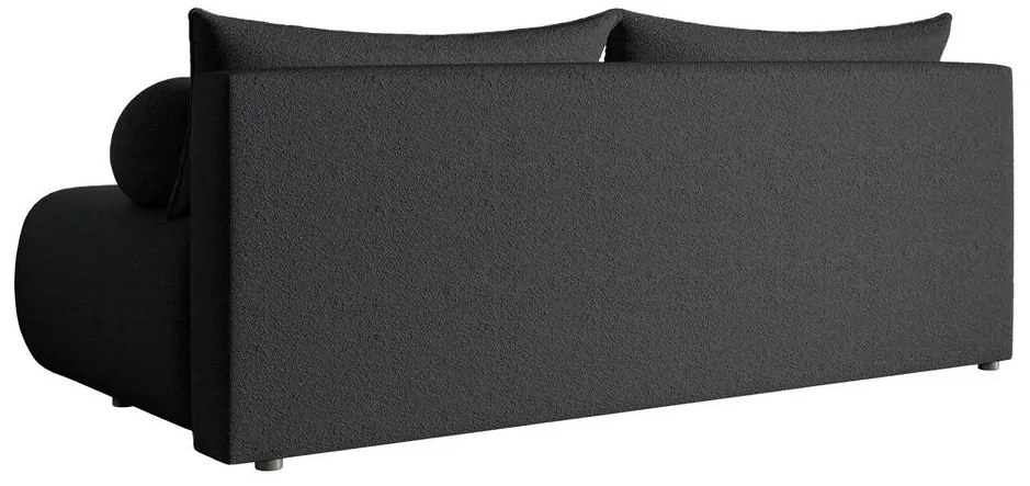 Canapea trei locuri Didier mini (negru + negru). 1100580