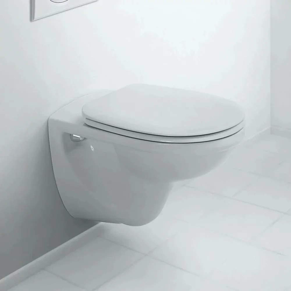 Set vas wc suspendat Duravit D-CODE Basic si capac softclose