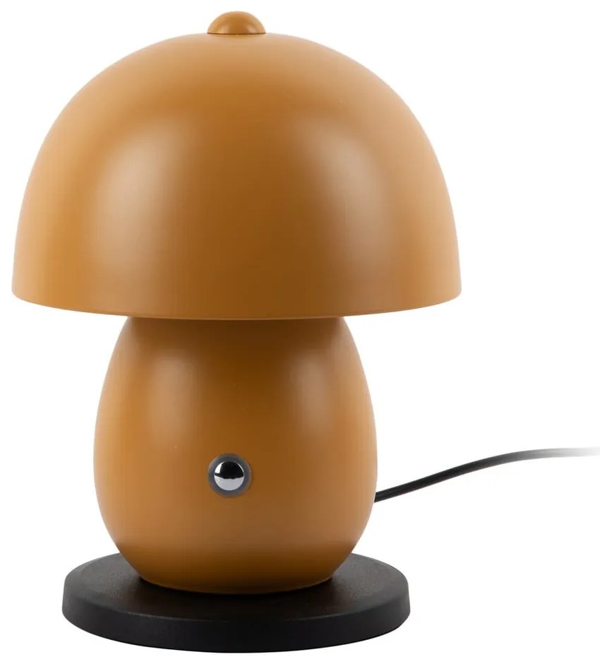 Veioză galben ocru LED cu abajur din metal (înălțime 18 cm) Mono LED – Leitmotiv