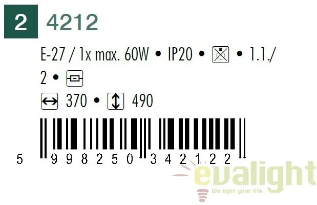 Lampa moderna / Veioza de birou, Samson 4212 RX