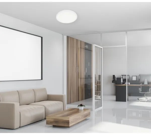 ITALUX PLF-7001-500R-WH-4K - Plafonieră LED PELARO LED/36W/230V 4000K alb