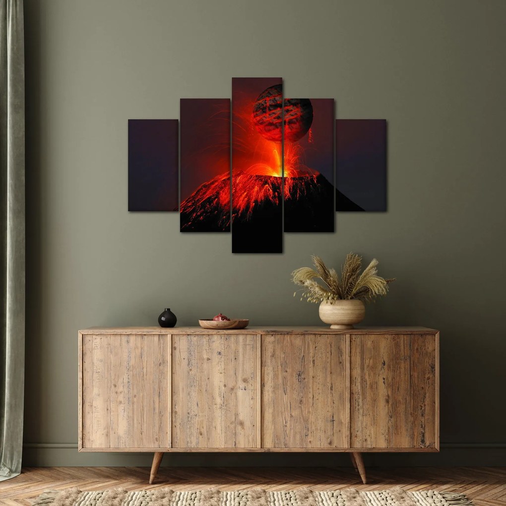 Tablou cu vulcan (150x105 cm)