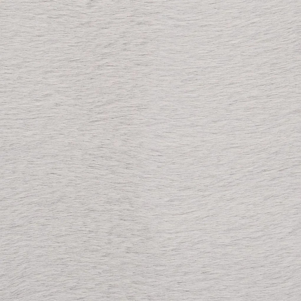Covor, gri, 140 x 200 cm, blana ecologica de iepure Gri, 140 x 200 cm