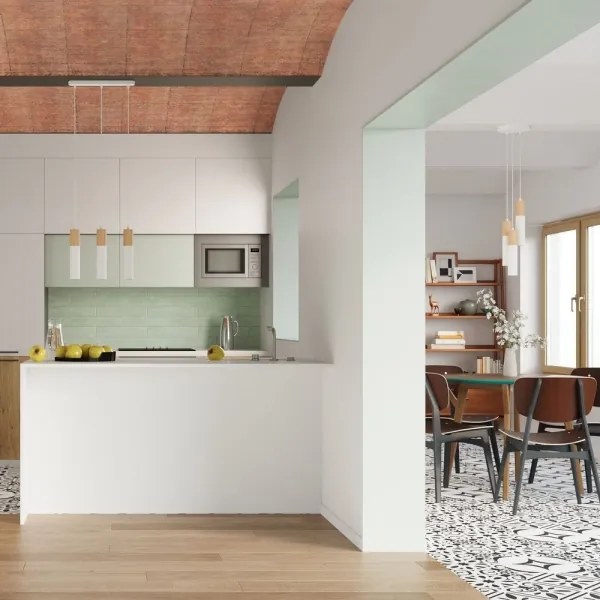 Lustră pe cablu PABLO 2xGU10/40W/230V alb