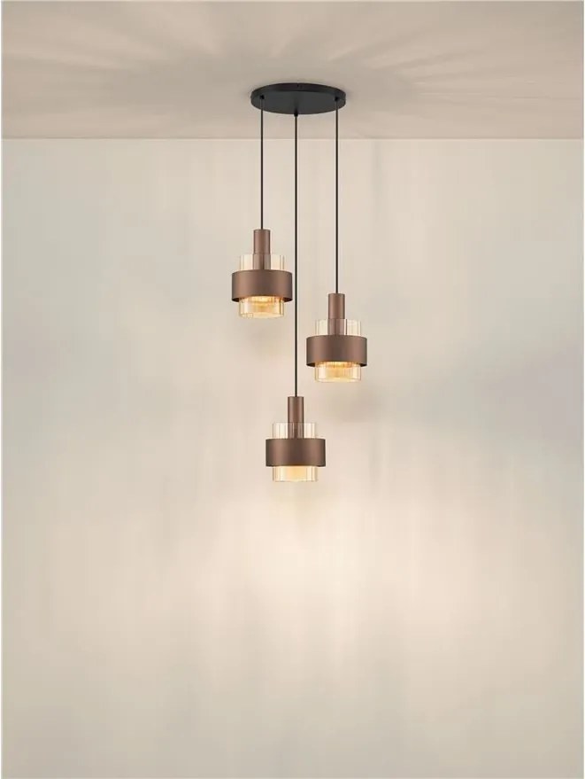 Lustra moderna cu 3 pendule SERENA