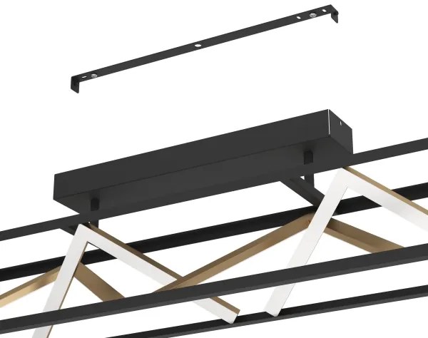 Lustră LED dimabilă aplicată Eglo 390416 PENELA LED/45W/230V 2700-6500K + telecomandă