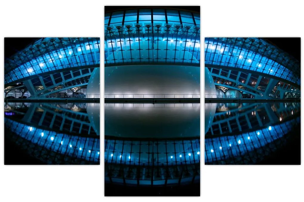 Tablou cu stadion de fotbal (90x60 cm)