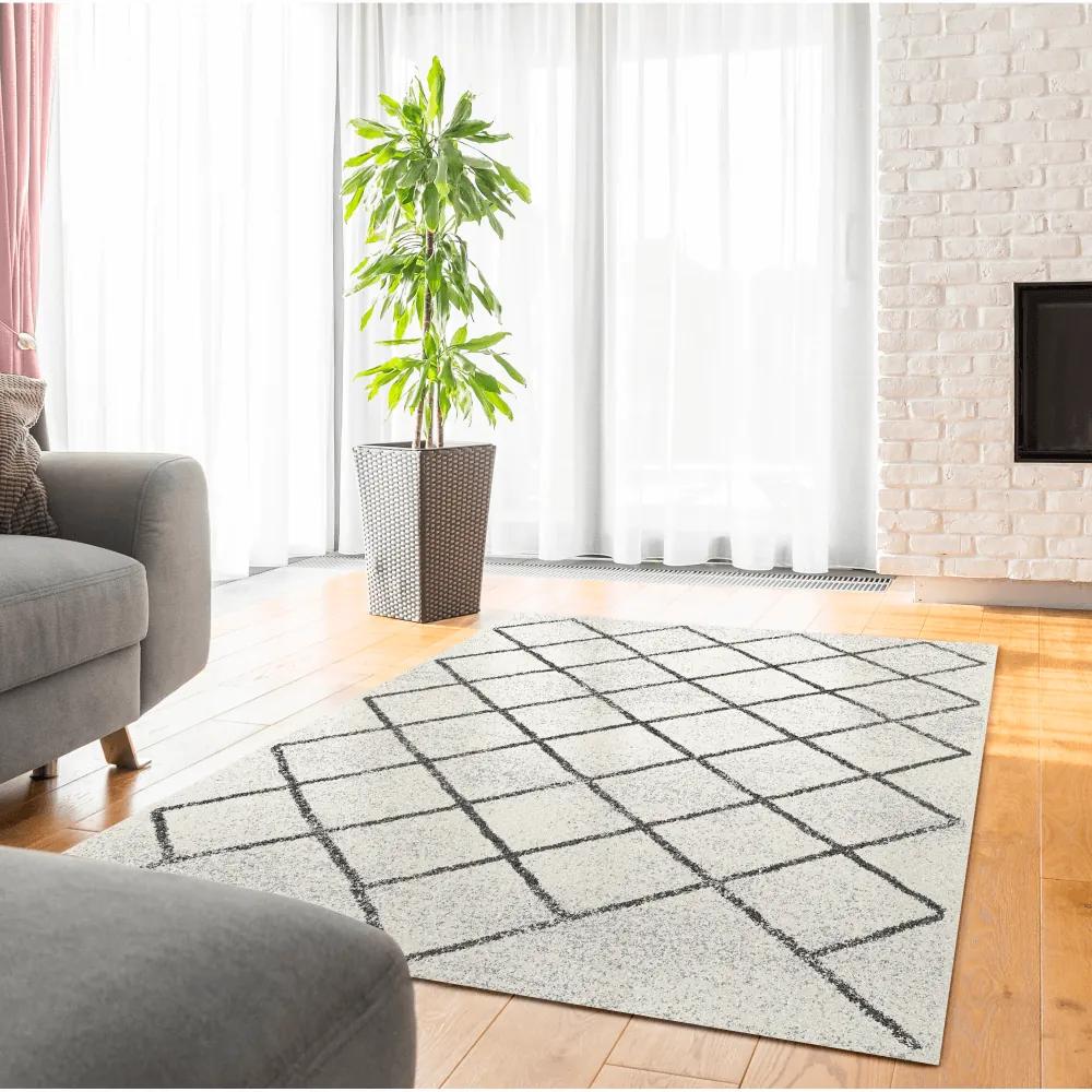 Béžový koberec MATES TYP 2 100 x 150 cm