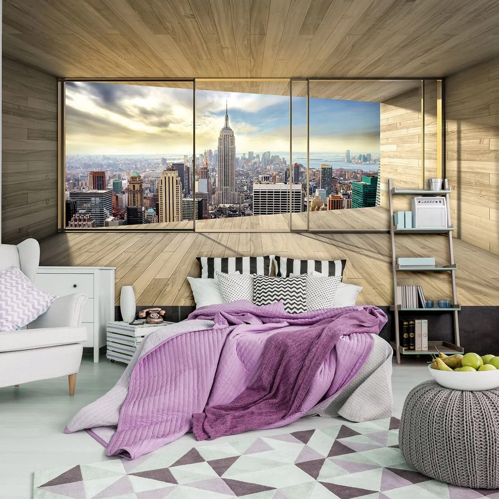 Fototapet - New York Panorama View (152,5x104 cm)