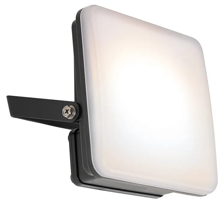 Proiector inteligent negru 14,5 cm inclusiv LED IP65 cu țăruș - Ruud
