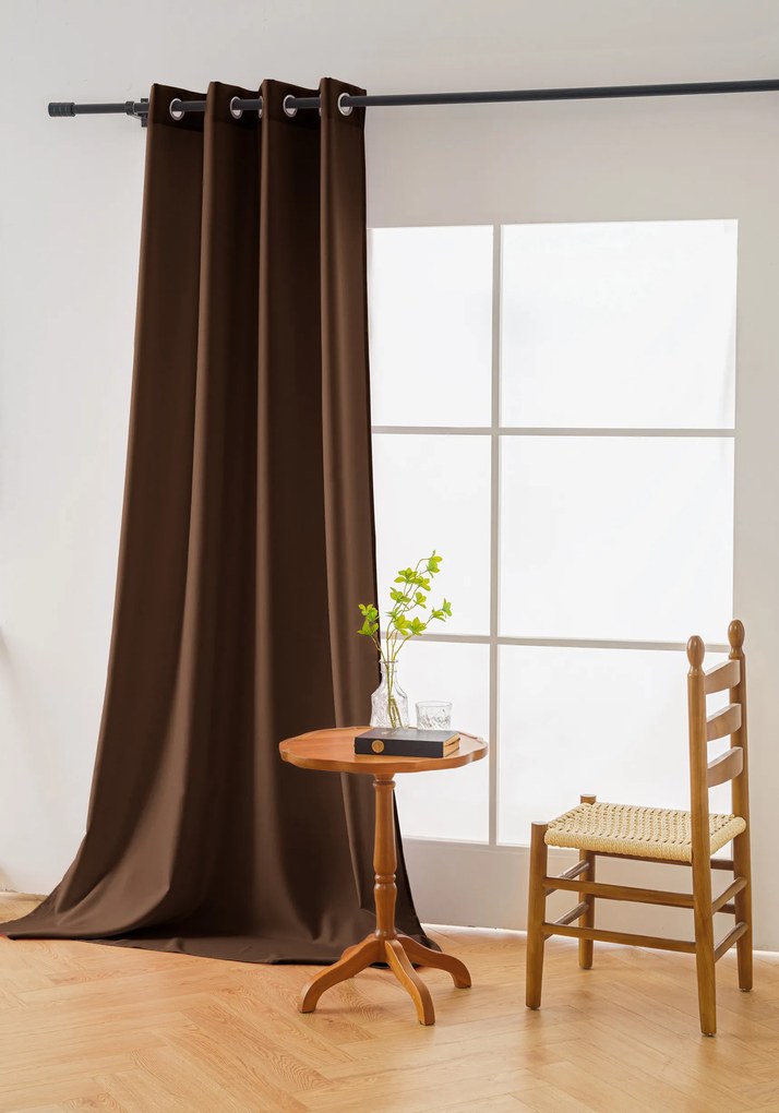 Perdea maro scortisoara OXFORD 140x270 cm Agatat: Rejansa