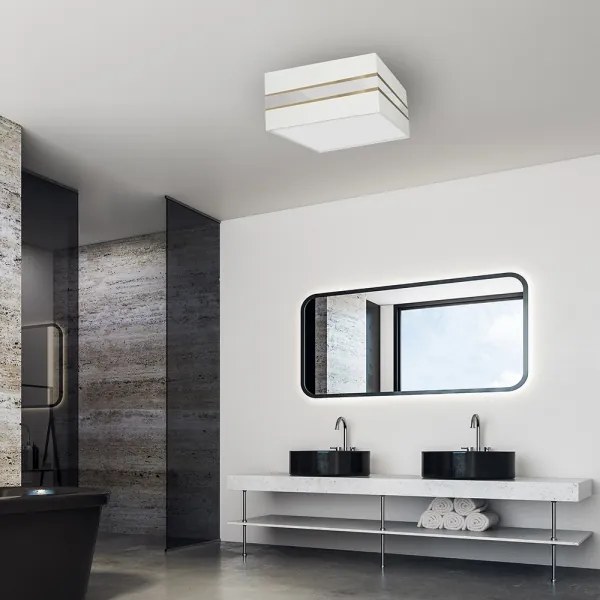 Plafonieră ULTIMO 2xE27/60W/230V albă