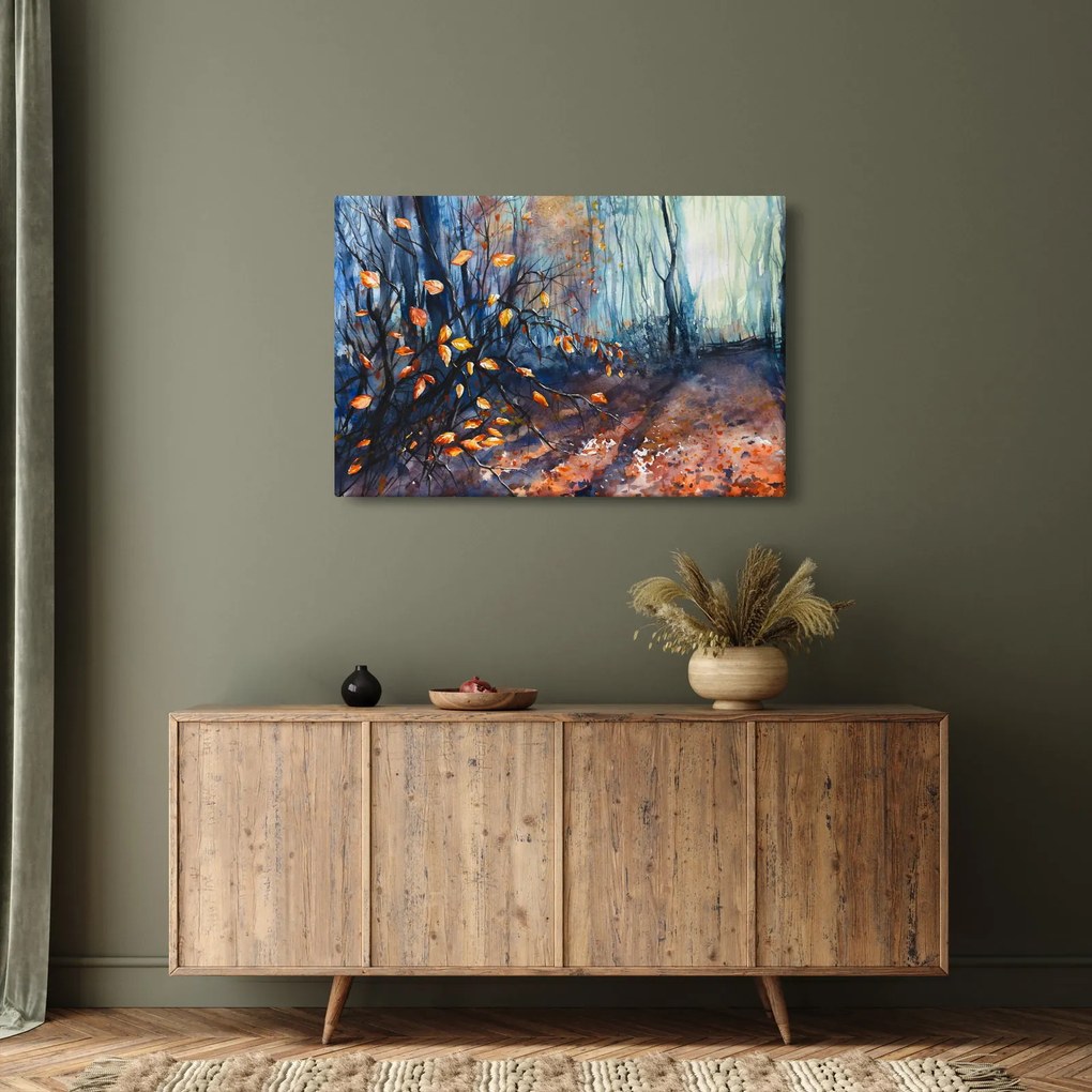 Tablou - Razele solare de toamnă (90x60 cm)