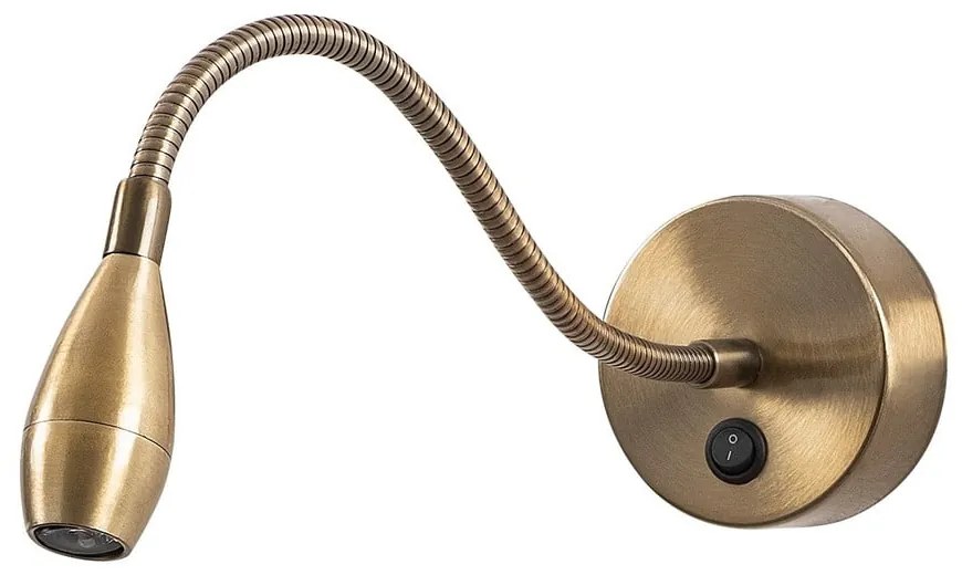 Aplică de perete aurie LED Reading – Opviq lights
