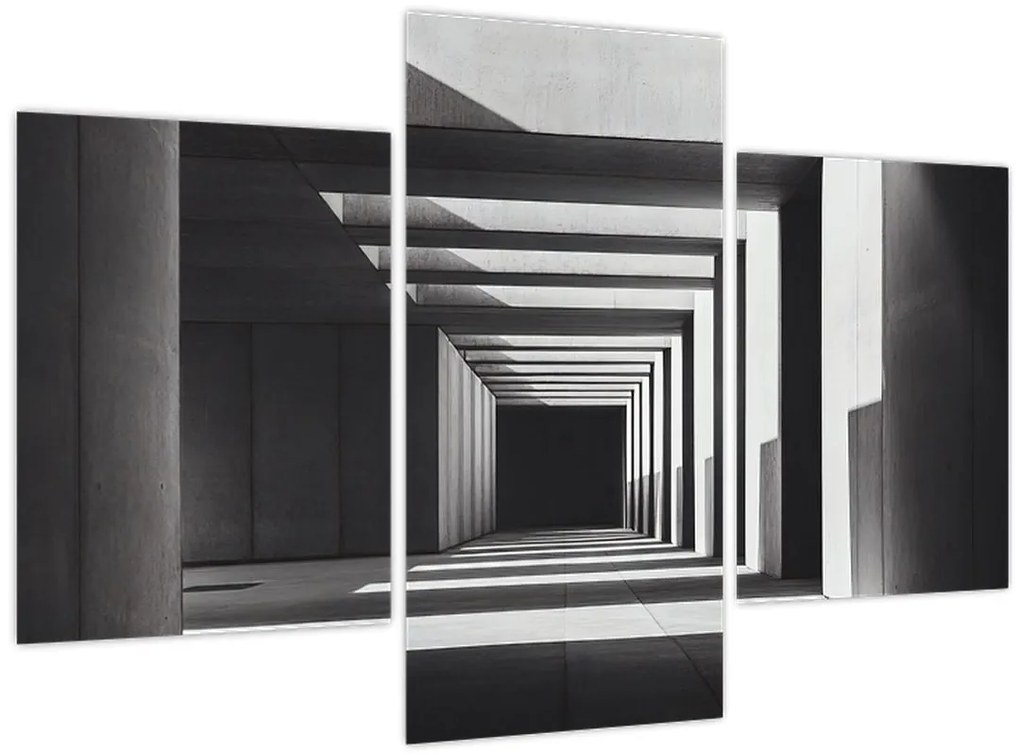 Tablou - Tunel Pătrat (90x60 cm)