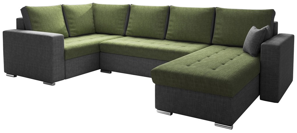 Colțar U Lambert (verde + gri) (S). 616076