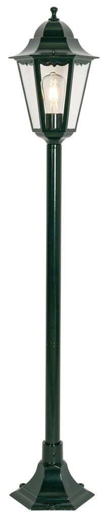 Lampa de exterior clasica in picioare verde inchis 125 cm IP44 - New Orleans