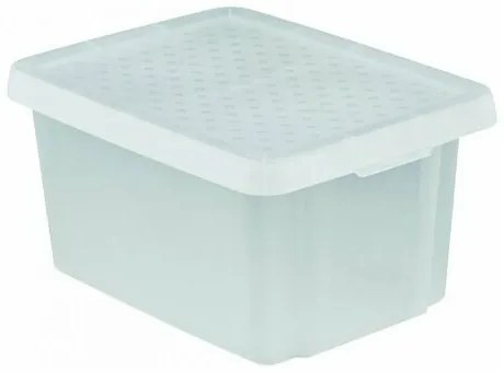 Cutie de depozitare Curver Essentials cu capac  16 l, transparentă, 16 l