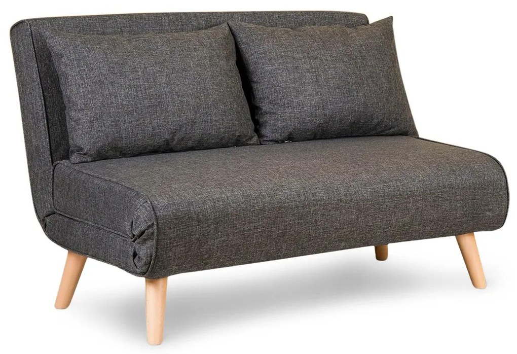 Canapea futon Fillie (Gri închis). 1073398