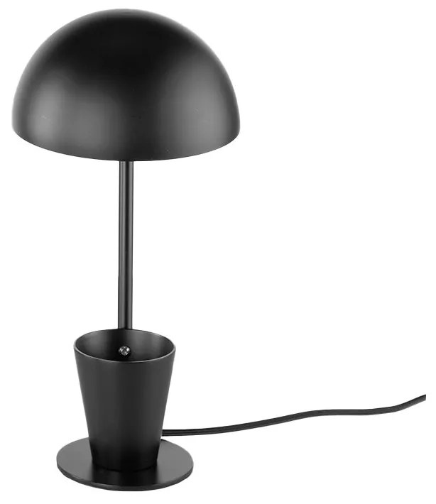 Lampa de masa eleganta design minimalist Black Steel