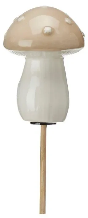 Burete din ceramica alb-maroniu SVAMP STICK - mai multe variante