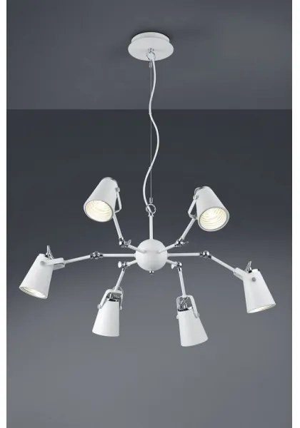 Lustră pe cablu EDWARD 6xE14/40W/230V Trio