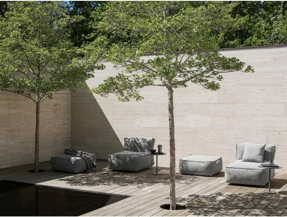 Taburet de grădină gri Grow – Blomus