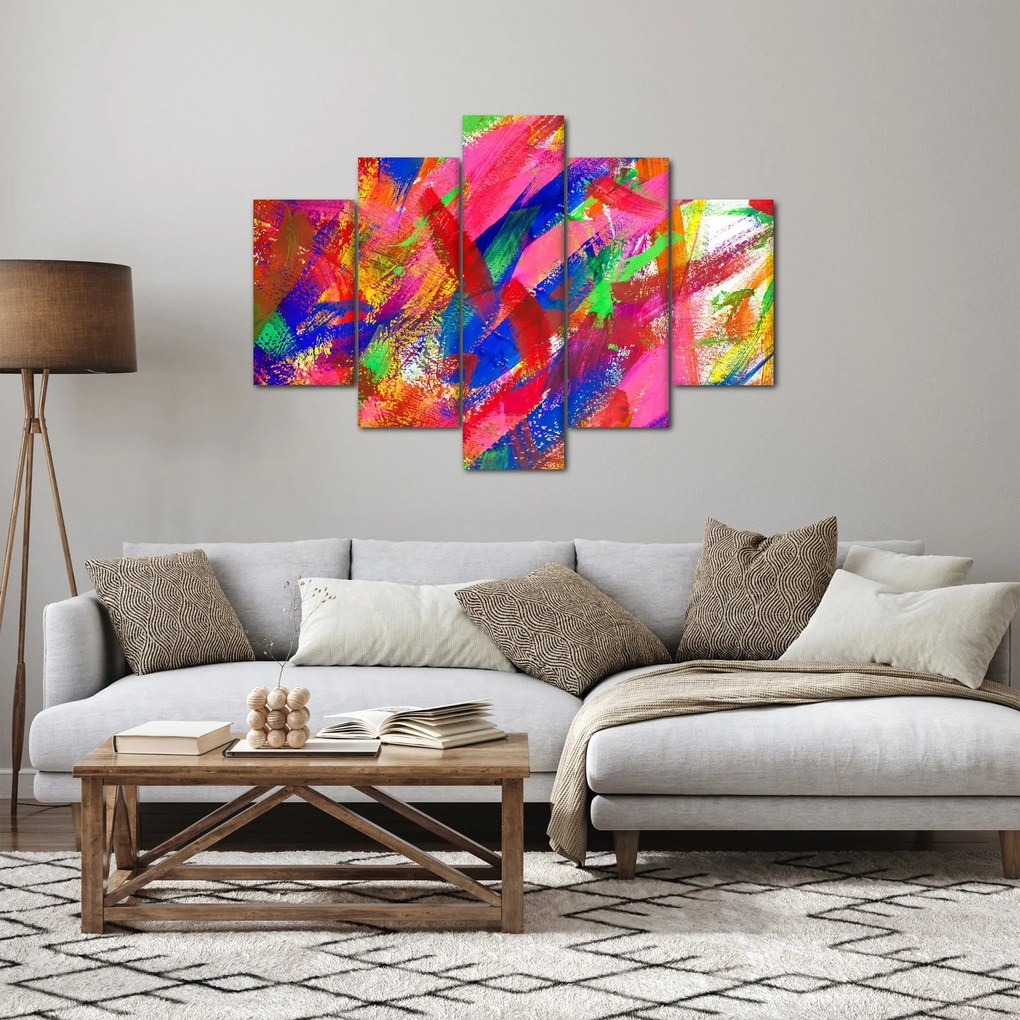 Tablou - Abstract colorat (150x105 cm)