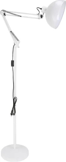 BRILAGI - Lampă de podea flexibilă TASKER 1xE27/60W/230V 157 cm albă