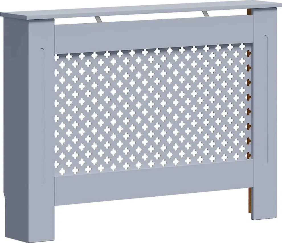 vidaXL Mască pentru calorifer, antracit, 112 x 19 x 81,5 cm, MDF