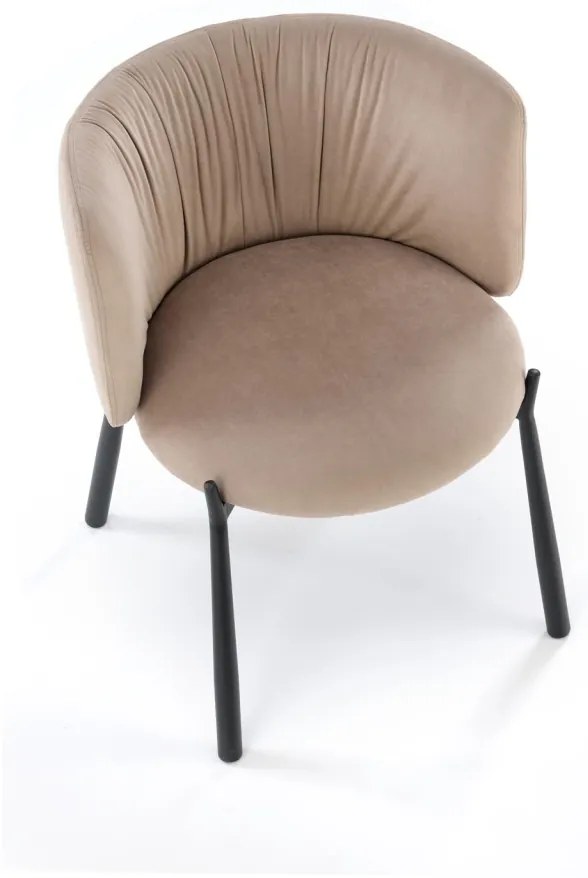 Scaun K531 velvet bej