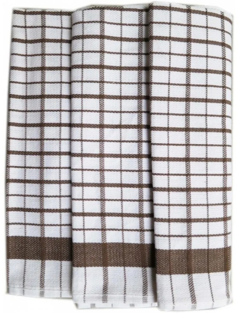 Prosop de bucătărie în carouri Egypt – Set 3 bucăți