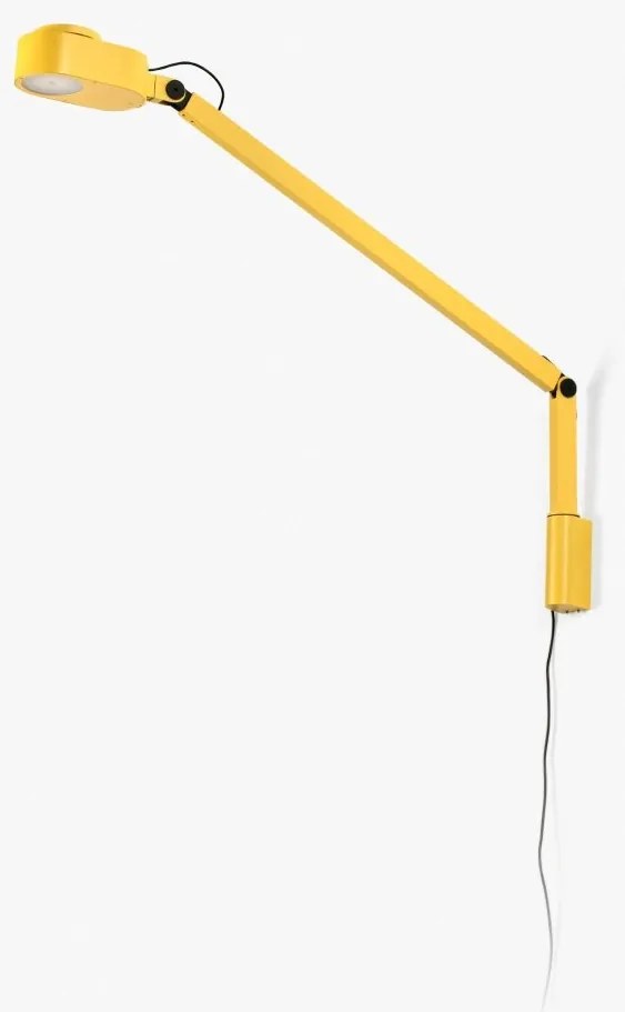 Aplica LED dimabila / Lampa de perete design ultra-modern INVITING galbena