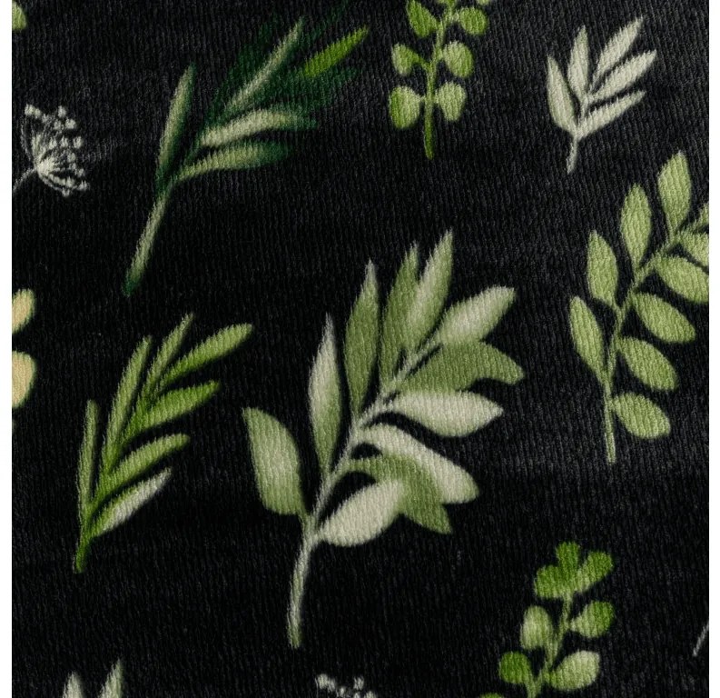 Lenjerie cocolino ZELNOIR negru Dimensiune lenjerie de pat: 70 x 90 cm | 140 x 220 cm