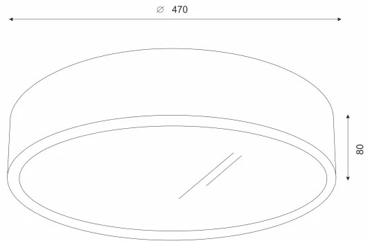 Plafonieră Brilagi CARVALHO 3xE27/60W/230V stejar d. 47 cm