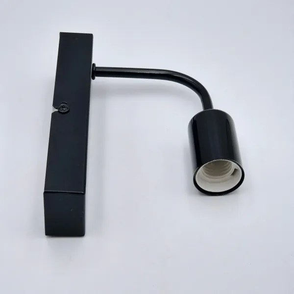 Aplică ASTRID 1xE27/60W/230V negru lucios