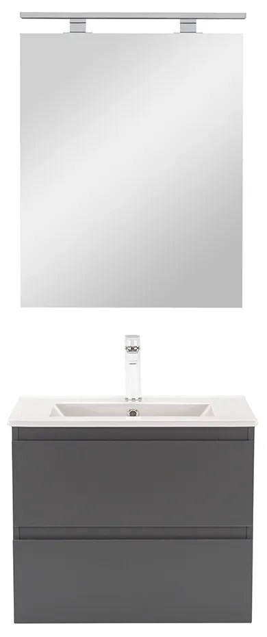 Mobilier complet de baie Vario Forte 60 antracit-antracit