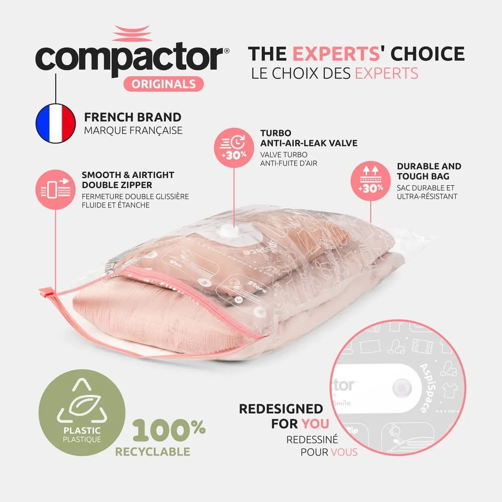 Saci de vidat 5 buc. Vacuum XL – Compactor