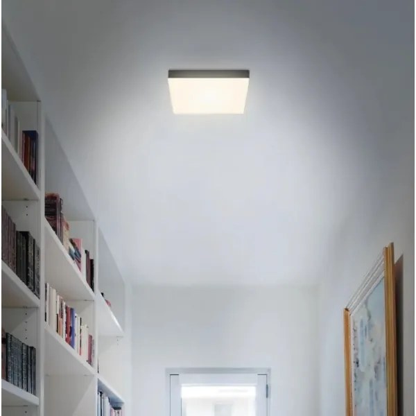 Plafonieră LED FLAME LED/16W/230V negru Briloner 7070-015