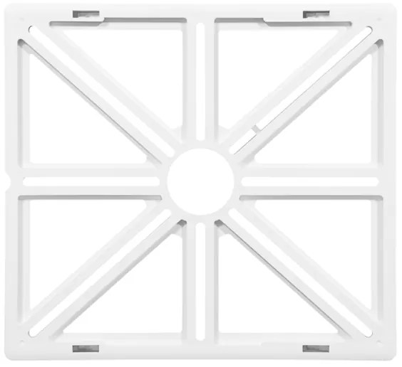 Plafonieră LED Ecolite W008S-CCT/24W/CR TERY LED/24W/230V IP40 negru