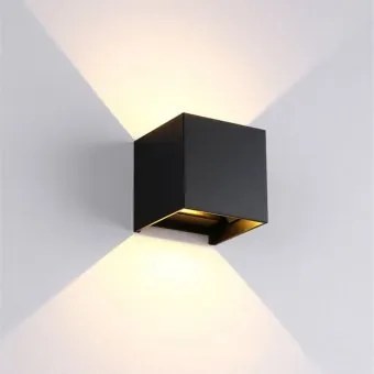 Aplica exterior 2 becuri LED 2X5W IP54 969LED100S/BL ELMARK