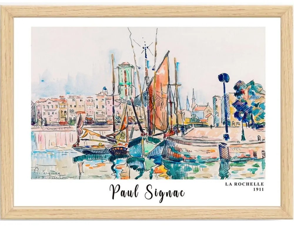 Tablou 45x35 cm Paul Signac – Wallity
