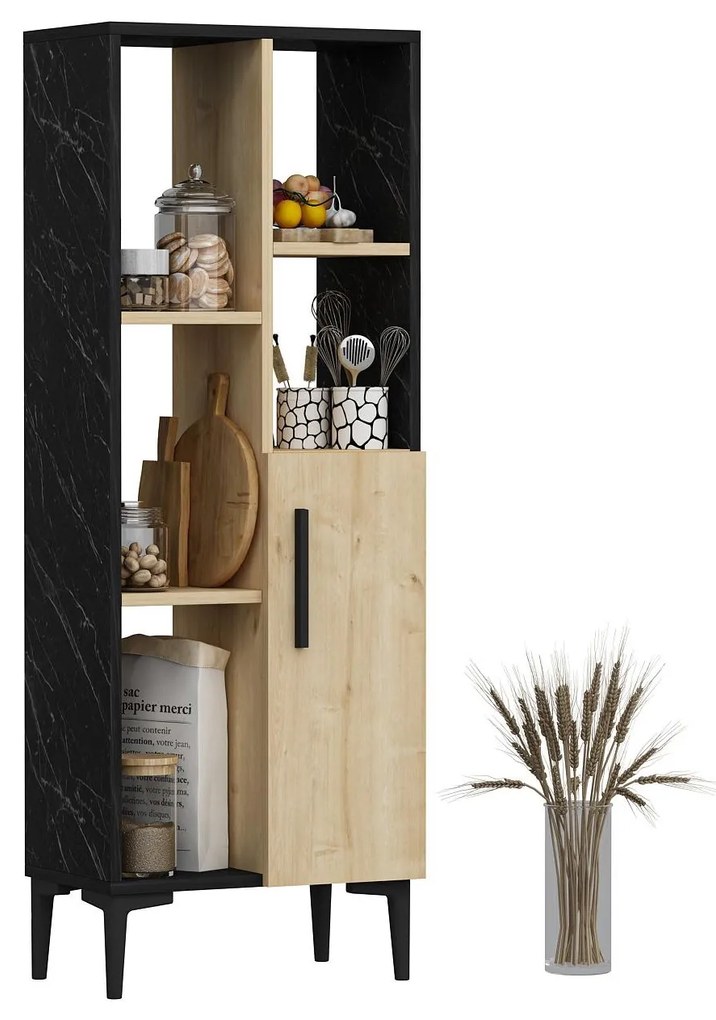 Raft Nobuti (stejar zafir + negru) . 1094214